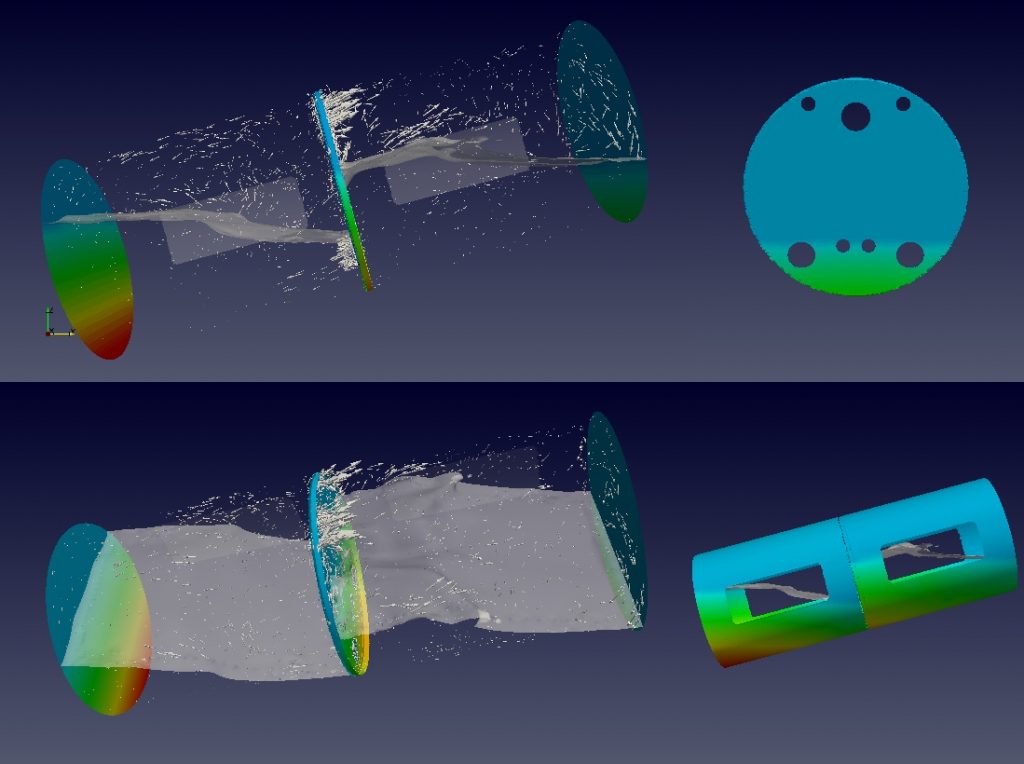 Fuel Tank Sloshing Simulation Done by the CSIR